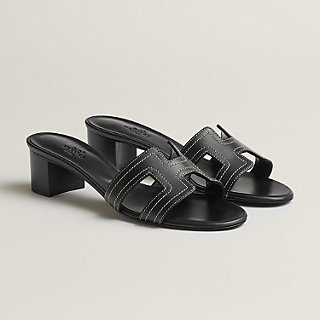 Oasis black sandals online